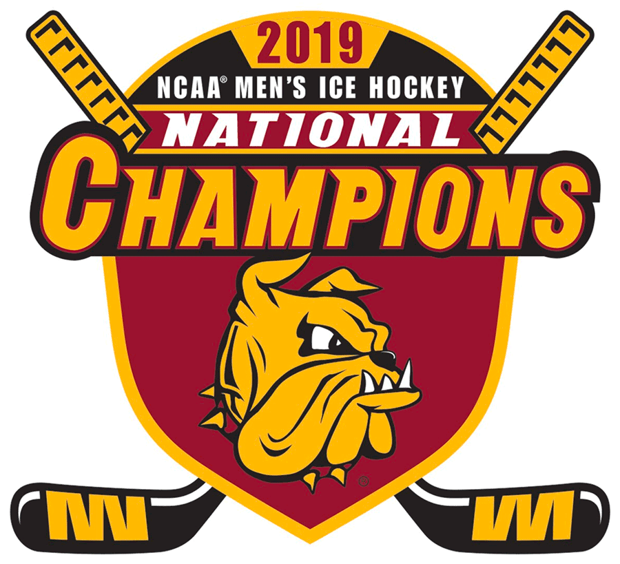 Minnesota-Duluth Bulldogs 2019 Champion Logo iron on transfers for clothing